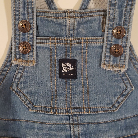 Baby B'Gosh Stonewashed Overalls - Picture 2 of 4